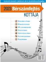 Bérszámfejtés kottája 2023