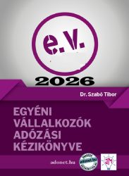 Egyéni vállalkozók adózási kézikönyve 2026